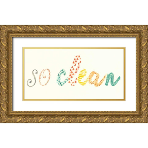 Fresh and Clean II Gold Ornate Wood Framed Art Print with Double Matting by Vess, June Erica