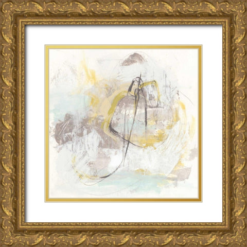 Stone Simile I Gold Ornate Wood Framed Art Print with Double Matting by Vess, June Erica