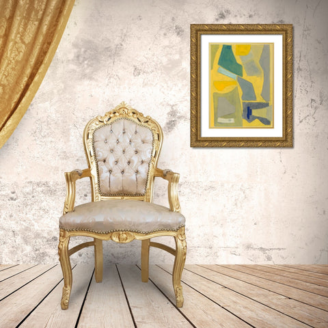 Equinox Gold Ornate Wood Framed Art Print with Double Matting by Delamater, Rob