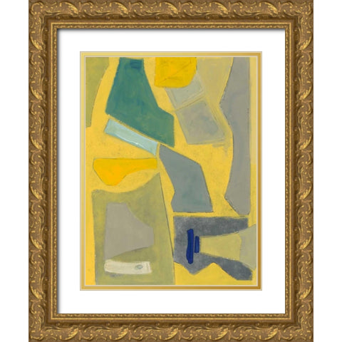 Equinox Gold Ornate Wood Framed Art Print with Double Matting by Delamater, Rob