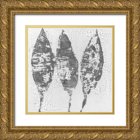 Minimalism VI Gold Ornate Wood Framed Art Print with Double Matting by Ray, Elena