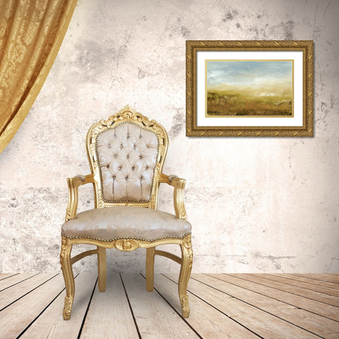 Pratts Falls Road I Gold Ornate Wood Framed Art Print with Double Matting by Gordon, Sharon