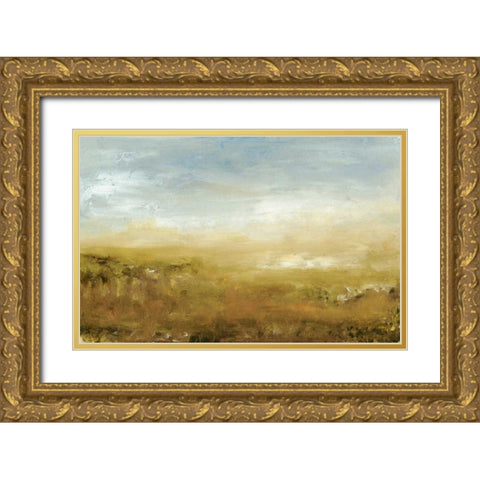 Pratts Falls Road I Gold Ornate Wood Framed Art Print with Double Matting by Gordon, Sharon