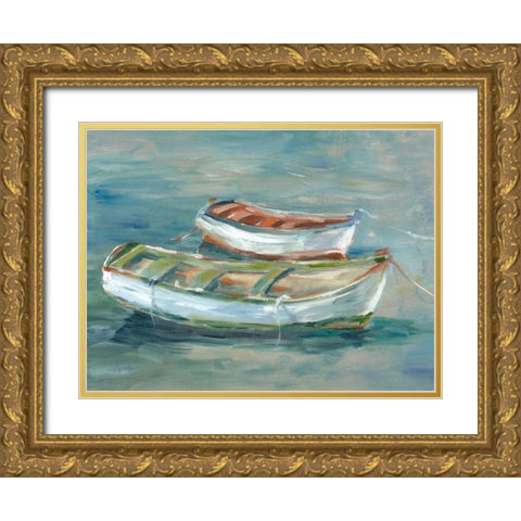 By the Shore II Gold Ornate Wood Framed Art Print with Double Matting by Harper, Ethan