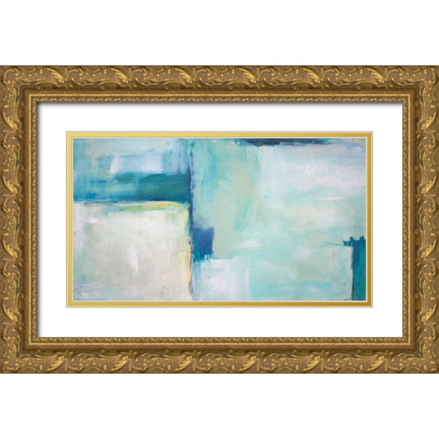 Macro Gold Ornate Wood Framed Art Print with Double Matting by Contacessi, Julia