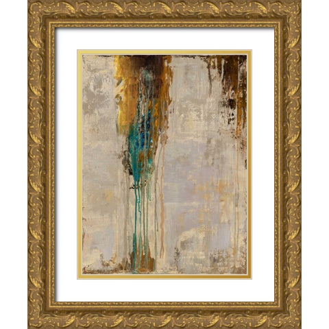 Infinite Time II Gold Ornate Wood Framed Art Print with Double Matting by joy, Julie