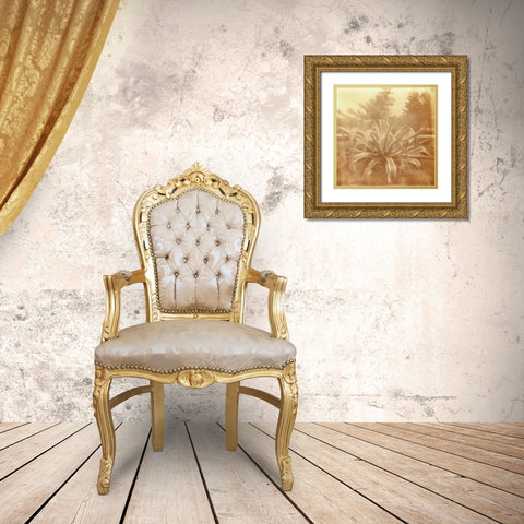 Halia Aloha II Gold Ornate Wood Framed Art Print with Double Matting by Johnson, Jason