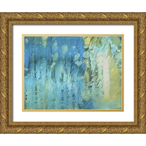 Undertow II Gold Ornate Wood Framed Art Print with Double Matting by Jerry, Alison