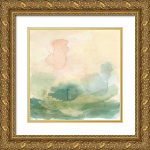 Setting Sun I Gold Ornate Wood Framed Art Print with Double Matting by Meagher, Megan