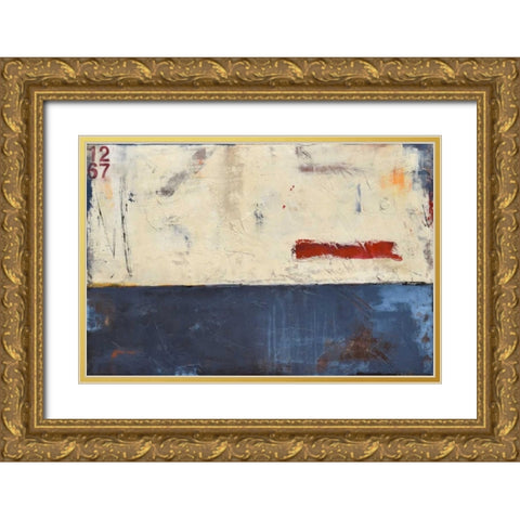 Label 1267 Gold Ornate Wood Framed Art Print with Double Matting by Ashley, Erin