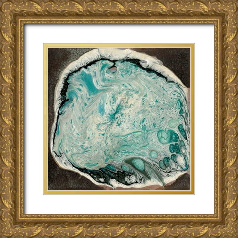 Atlantis I Gold Ornate Wood Framed Art Print with Double Matting by Ludwig, Alicia