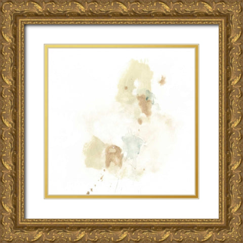 Liquid Echo II Gold Ornate Wood Framed Art Print with Double Matting by Vess, June Erica