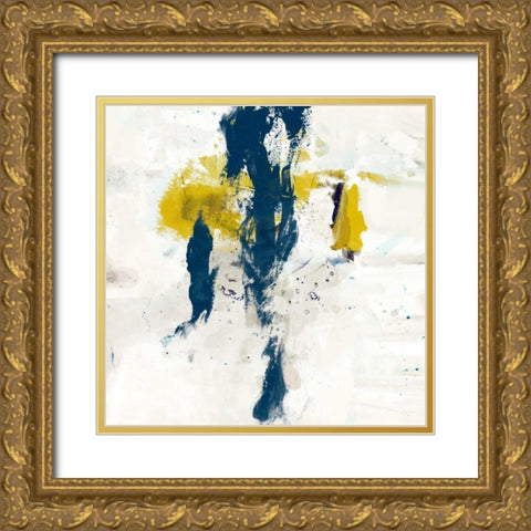 Impulse IV Gold Ornate Wood Framed Art Print with Double Matting by Jasper, Sisa