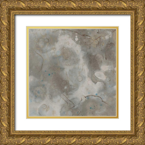 Celestial Dream IV Gold Ornate Wood Framed Art Print with Double Matting by Stramel, Renee W.