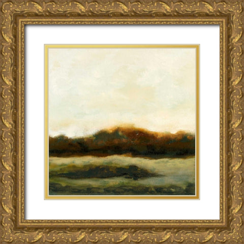 Fall Horizon I Gold Ornate Wood Framed Art Print with Double Matting by Gordon, Sharon