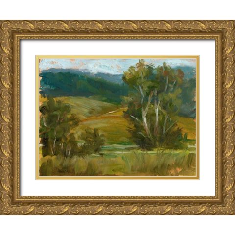 Changing Sunlight IV Gold Ornate Wood Framed Art Print with Double Matting by Harper, Ethan