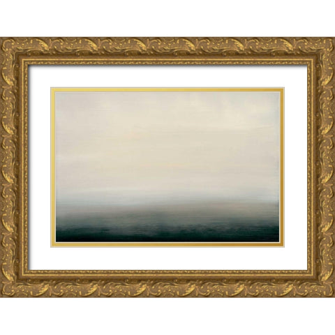 Ocean Tide VIII Gold Ornate Wood Framed Art Print with Double Matting by Gordon, Sharon