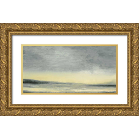 Early Light  Gold Ornate Wood Framed Art Print with Double Matting by Gordon, Sharon
