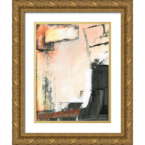 Avenue I Gold Ornate Wood Framed Art Print with Double Matting by Gordon, Sharon