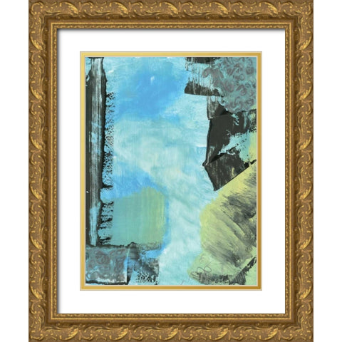 Avenue III Gold Ornate Wood Framed Art Print with Double Matting by Gordon, Sharon