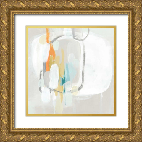 Stereo Fade II Gold Ornate Wood Framed Art Print with Double Matting by Vess, June Erica
