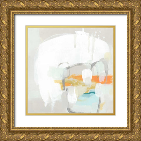 Stereo Fade IV Gold Ornate Wood Framed Art Print with Double Matting by Vess, June Erica