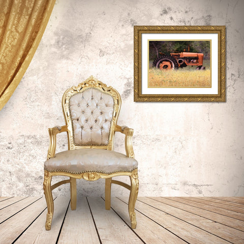 Forgotten Gold Ornate Wood Framed Art Print with Double Matting by Matcham, Marcia