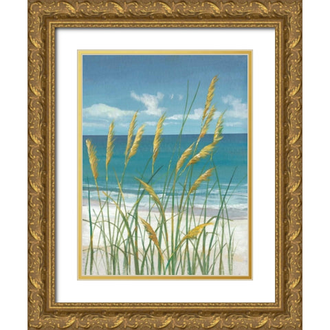 Summer Breeze II Gold Ornate Wood Framed Art Print with Double Matting by OToole, Tim