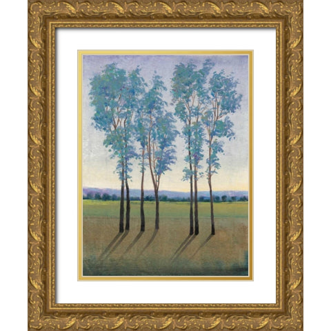 Acreage I Gold Ornate Wood Framed Art Print with Double Matting by OToole, Tim