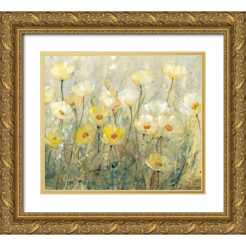 Summer in Bloom II Gold Ornate Wood Framed Art Print with Double Matting by OToole, Tim
