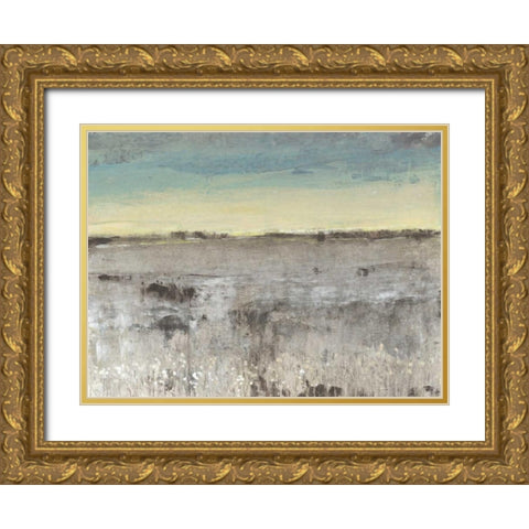 Atmosphere I Gold Ornate Wood Framed Art Print with Double Matting by OToole, Tim