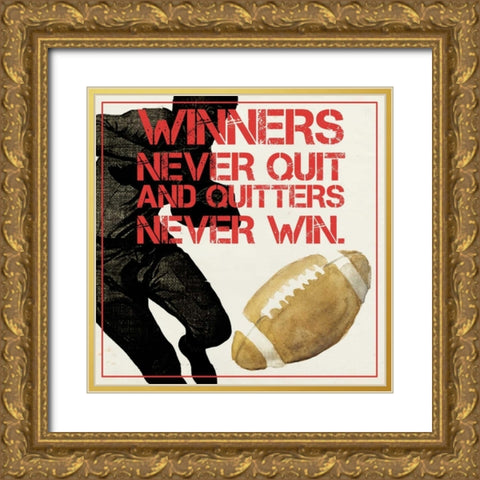 Sports Epigram II Gold Ornate Wood Framed Art Print with Double Matting by Popp, Grace