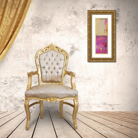 2-Up Urban Poetry II Gold Ornate Wood Framed Art Print with Double Matting by Ashley, Erin