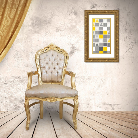 View From Above I Gold Ornate Wood Framed Art Print with Double Matting by Ketchum, Nicole
