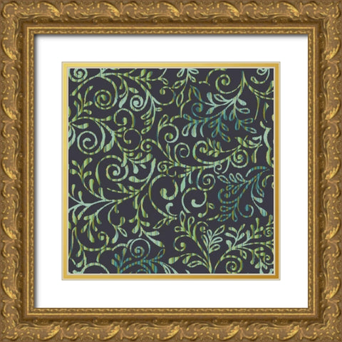 Lirico IV Gold Ornate Wood Framed Art Print with Double Matting by Hoffman, Katia