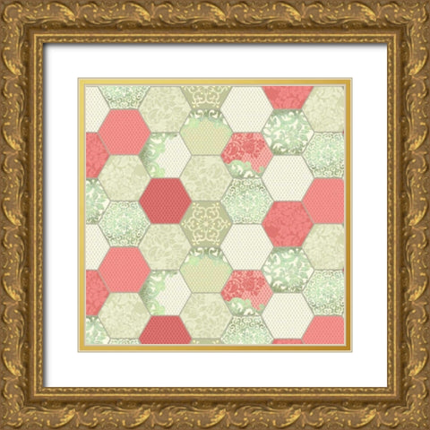 Downton Treasures II Gold Ornate Wood Framed Art Print with Double Matting by Hoffman, Katia
