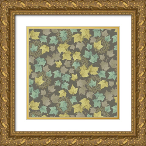 Autumn Favors I Gold Ornate Wood Framed Art Print with Double Matting by Hoffman, Katia