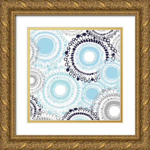Kerela Wedding I Gold Ornate Wood Framed Art Print with Double Matting by Benyon, Ali