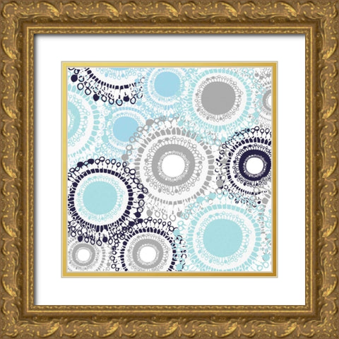 Kerela Wedding II Gold Ornate Wood Framed Art Print with Double Matting by Benyon, Ali