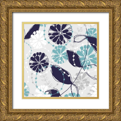 Kerela Wedding IX Gold Ornate Wood Framed Art Print with Double Matting by Benyon, Ali