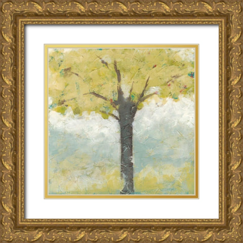 Spring Arbor II Gold Ornate Wood Framed Art Print with Double Matting by Vess, June Erica