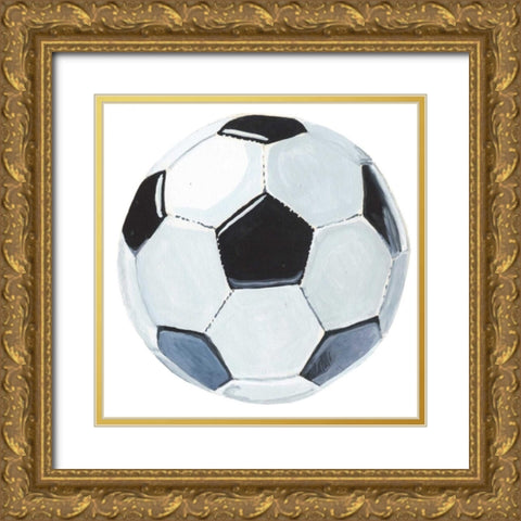 Sporting VI Gold Ornate Wood Framed Art Print with Double Matting by McCavitt, Naomi