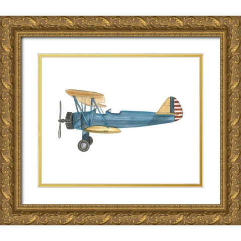 Clear Skies I Gold Ornate Wood Framed Art Print with Double Matting by Harper, Ethan