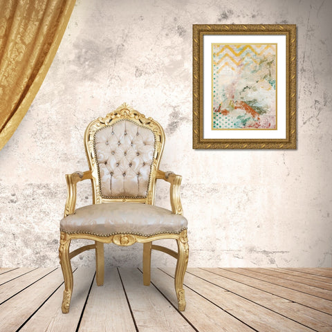 Signboard Signals II Gold Ornate Wood Framed Art Print with Double Matting by Vess, June Erica