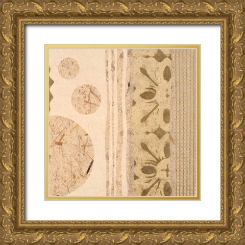 Calm I Gold Ornate Wood Framed Art Print with Double Matting by Orlov, Irena