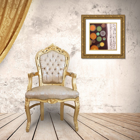 Balance II Gold Ornate Wood Framed Art Print with Double Matting by Orlov, Irena