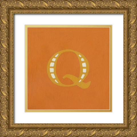 Luciens Q 6-Up Gold Ornate Wood Framed Art Print with Double Matting by Zarris, Chariklia