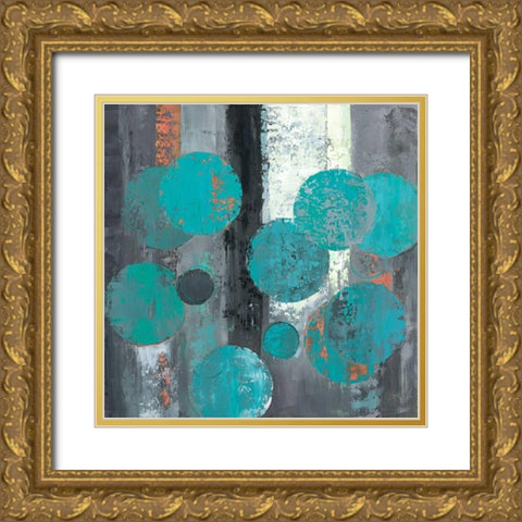 Spherical Flow II Gold Ornate Wood Framed Art Print with Double Matting by Joy, Julie