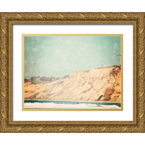 West Coast III Gold Ornate Wood Framed Art Print with Double Matting by Coomes, Sylvia