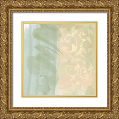 Lazy Day I Gold Ornate Wood Framed Art Print with Double Matting by Saunders, Alonzo